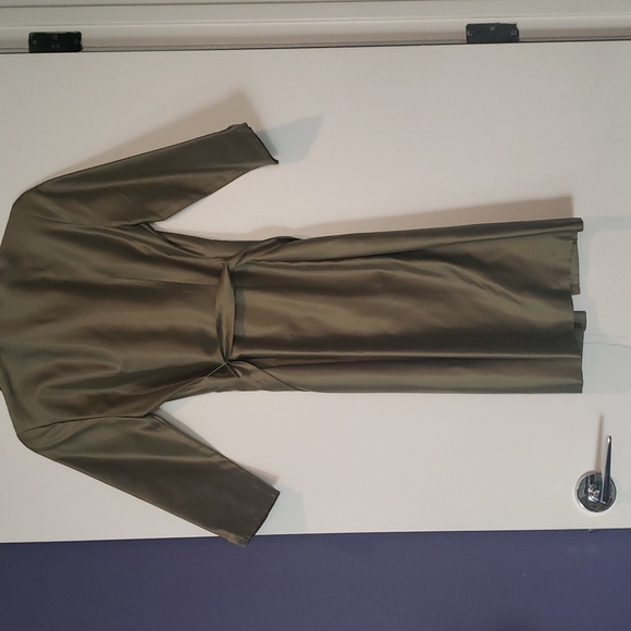 Cynthia Rowley size 2 green satin lightweight coat - Picture 7 of 12